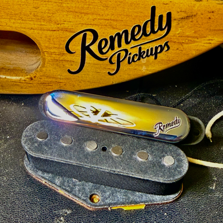 Hand-wound guitar pickups built in-house for a tailored tone and response