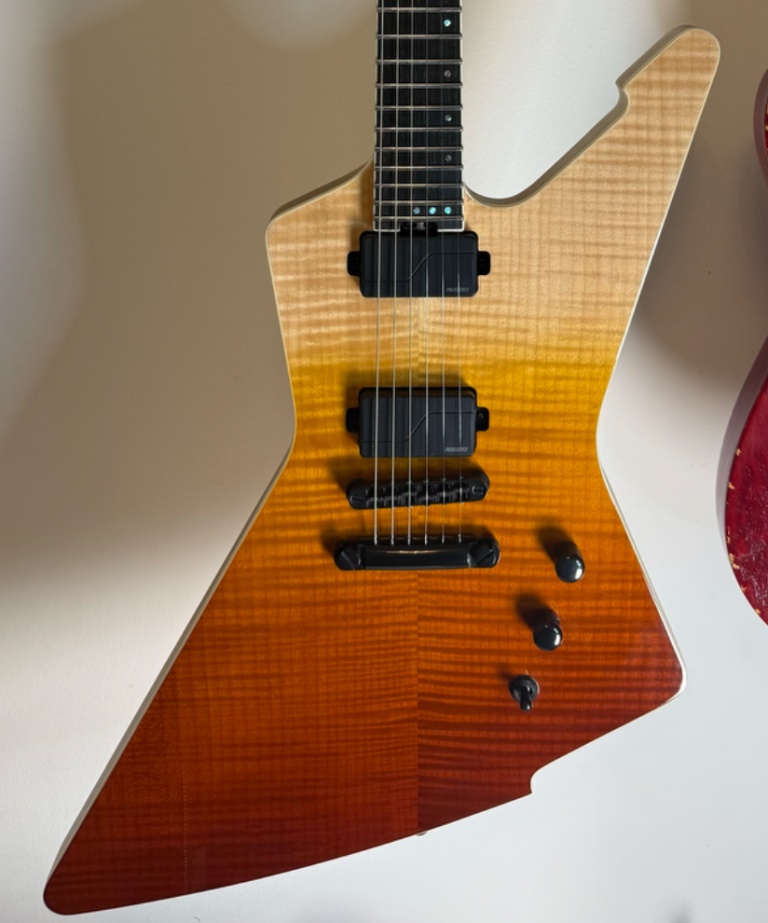 Guitar and bass setup service in Somerset Electric guitar after a professional setup by Tone Remedy, showing improved playability and finish